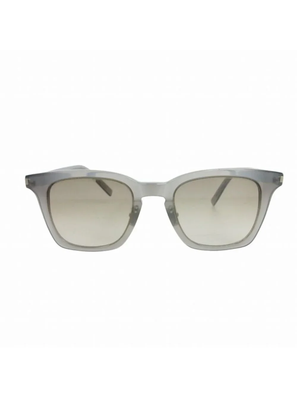 Saint Laurent Paris Sunglasses 138 Slim 005 Clear Gray Eyewear